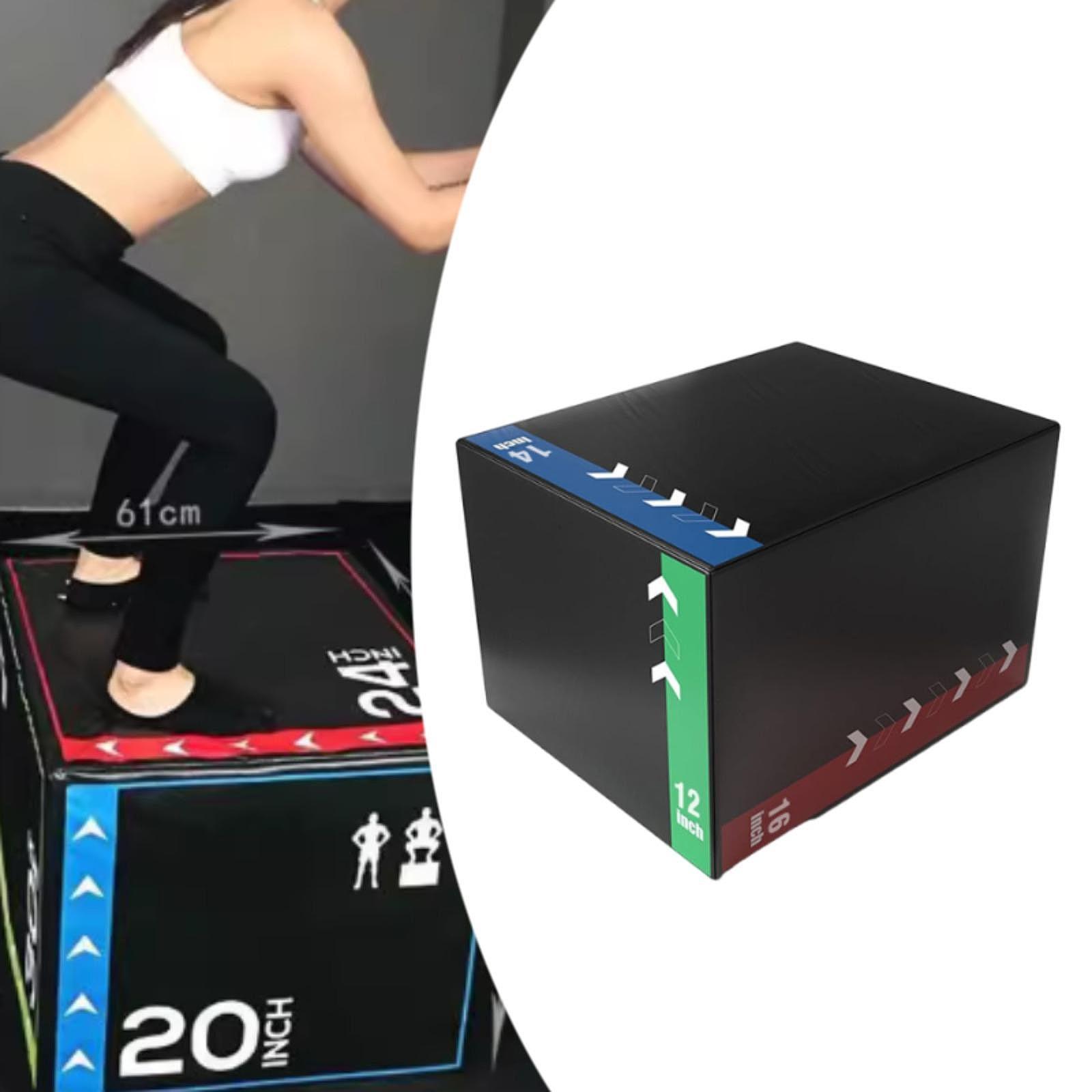 Box Jump Plyo - Плиометрическая коробка для прыжков, сверхмощная универсальная